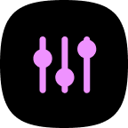 제휴된 솔루션 및 외부 앱과 다우오피스가 상호 연결되어 데이터를 주고받는 모습을 표현한 아이콘